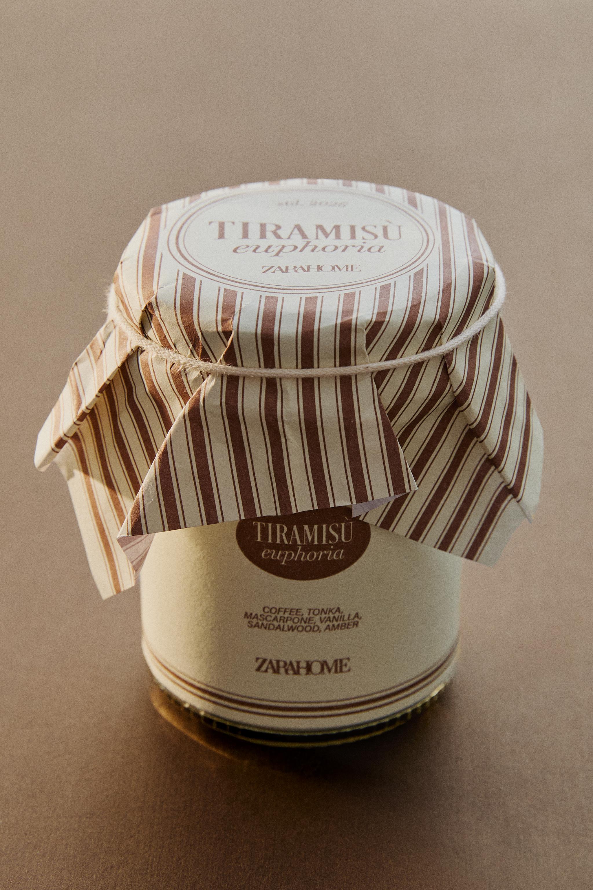 (130 G) TIRAMISU EUPHORIA SCENTED CANDLE