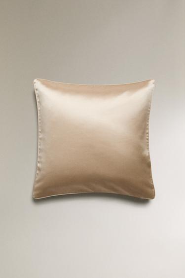 HOUSSE DE COUSSIN SATINÉE - Cave de Zara - Image 0