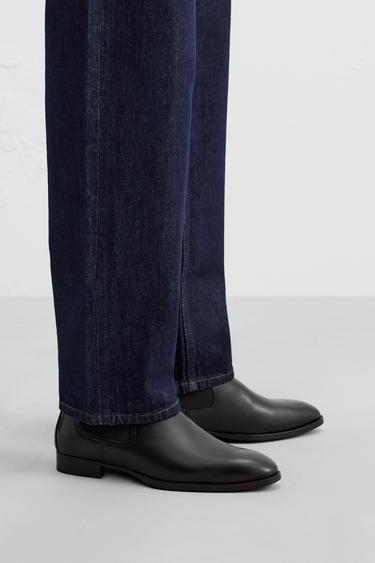 BOTA CHELSEA COM PONTA - Preto da Zara - Imagem 0