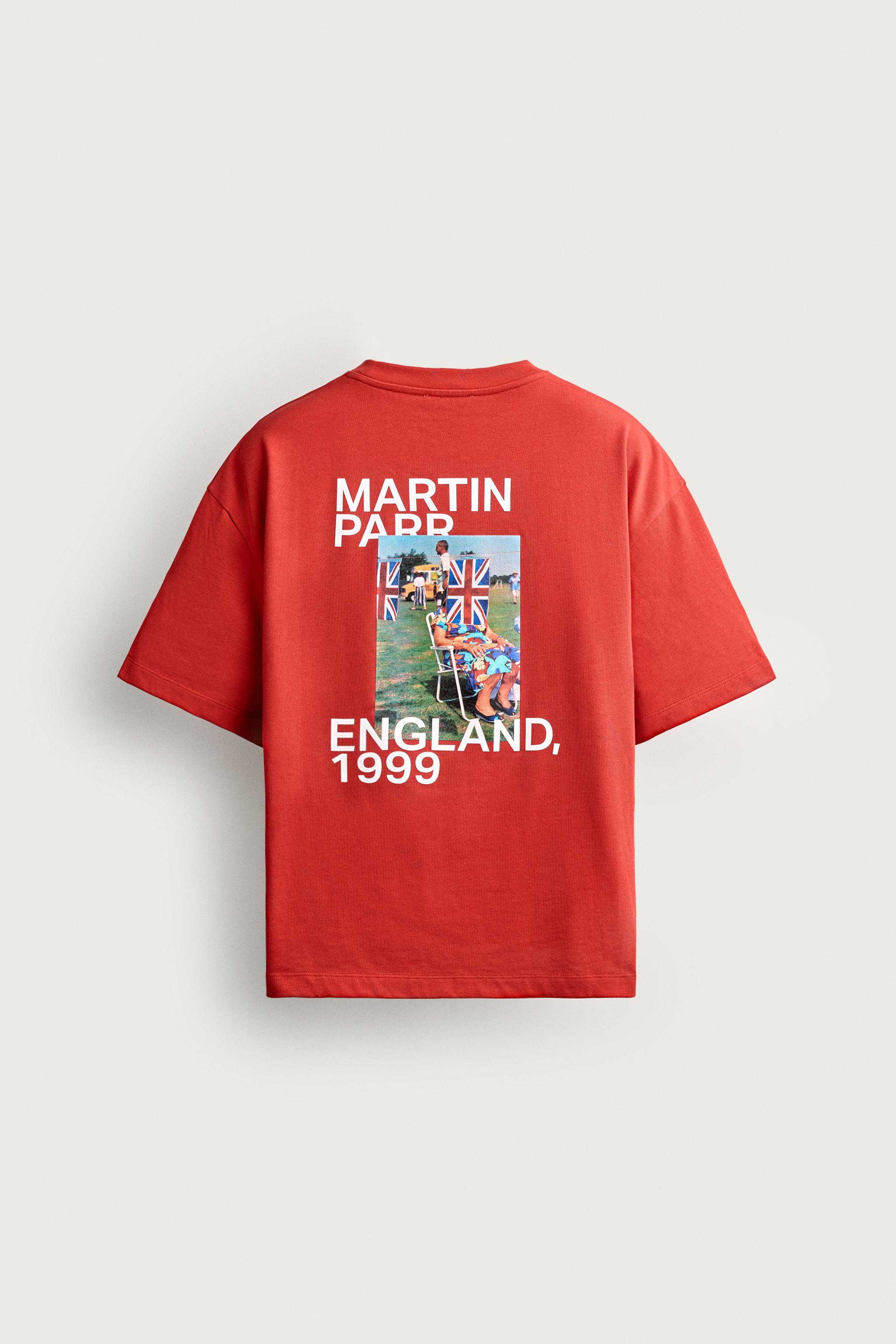 ENGLAND 1999 PHOTO T-SHIRT ©MARTIN PARR @ DMB