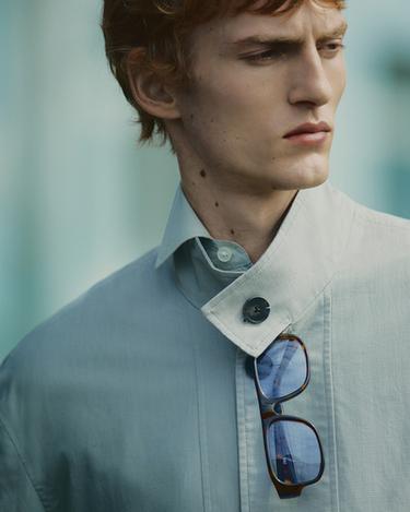 RECTANGULAR SUNGLASSES - Tortoiseshell by Zara