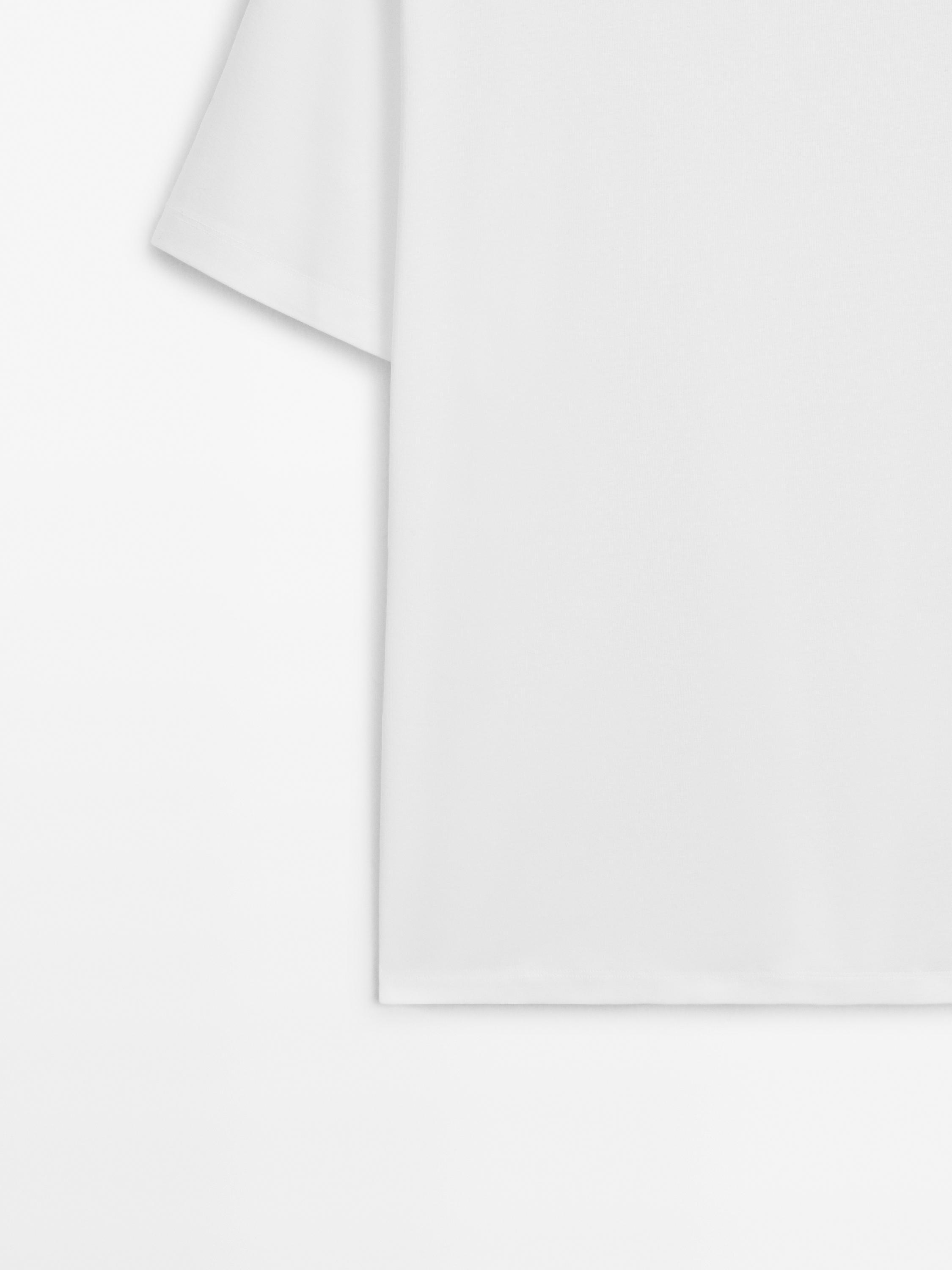 T-shirt 100 % coton mercerisé