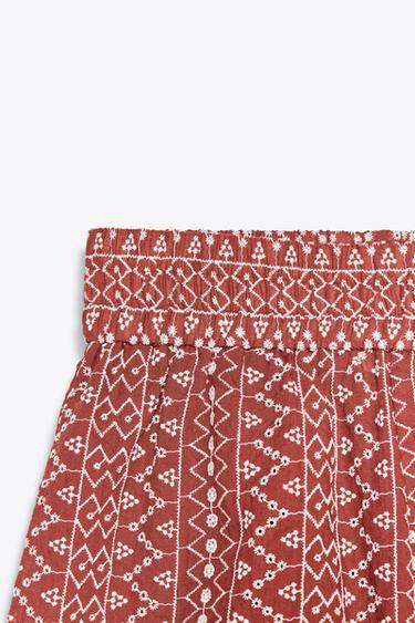 BERMUDA BRODERIES PERFORÉES - Terracota de Zara - Image 7