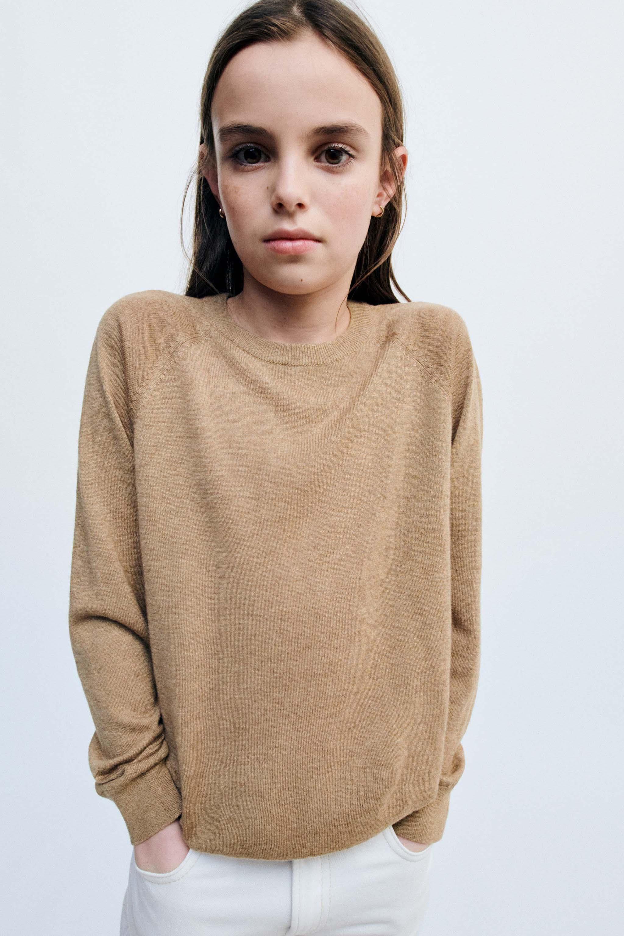 WOOL BLEND SWEATER TRUE NEUTRALS