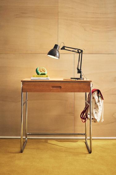 BUREAU ENFANT VINTAGE - Marron de Zara