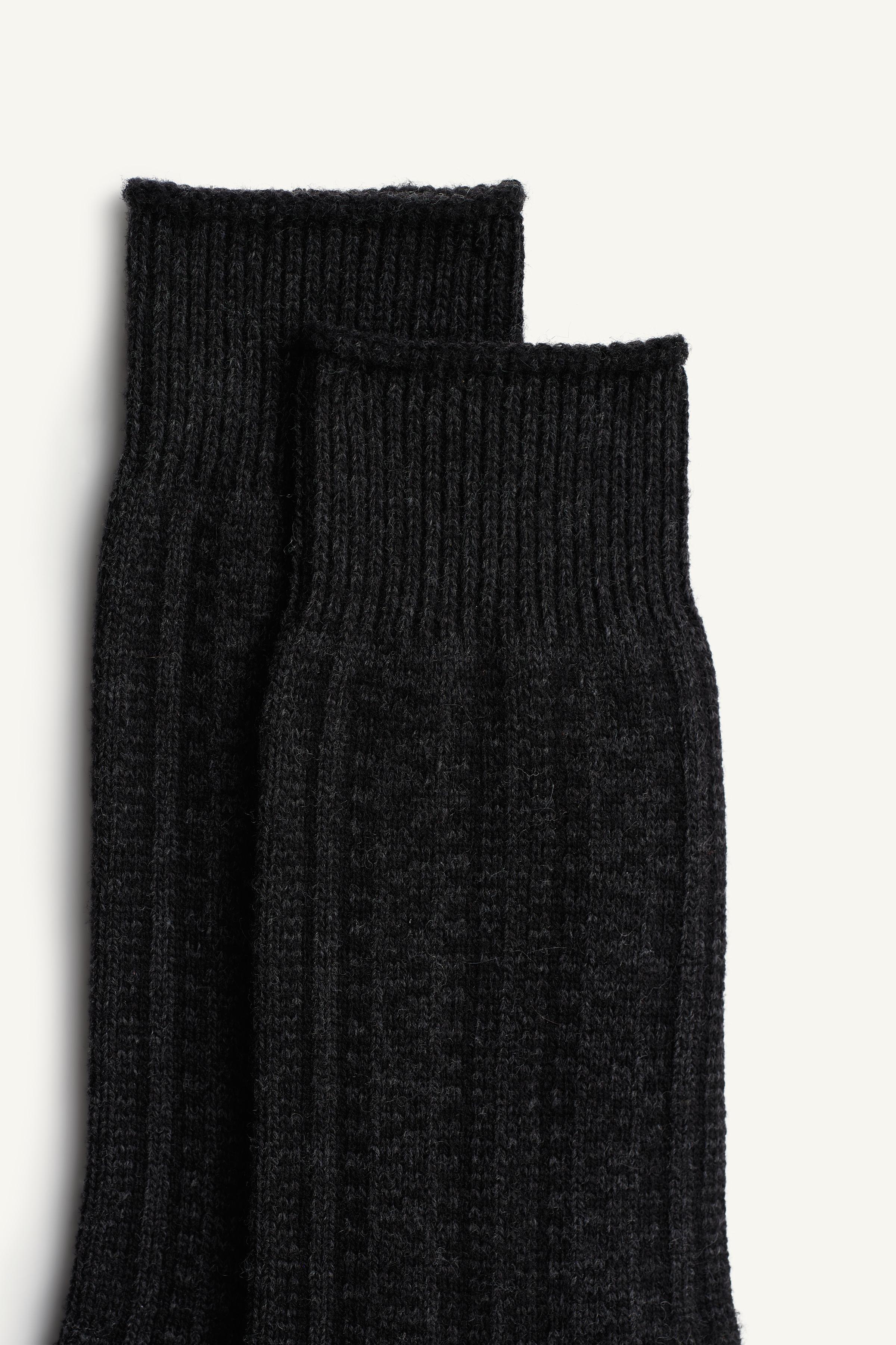 CHAUSSETTES STRUCTURE CANNELÉE