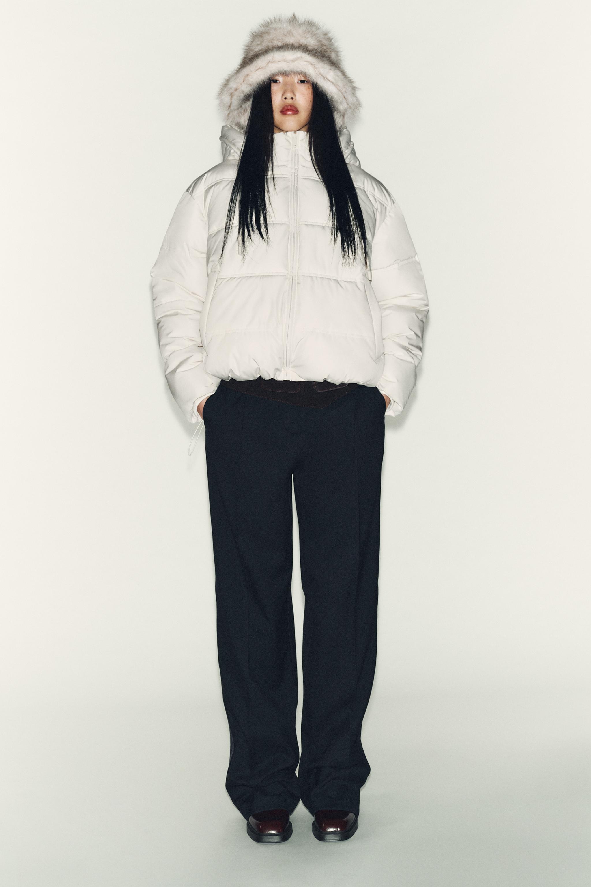 完売品 新品 ZARA ホワイトモッズコート 中綿 完売品 新品 ZARA ホワイトモッズコート 中綿｜Yahoo!フリマ（旧