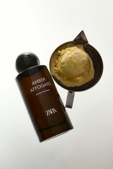 عطر AMBER AFFOGATO سعة 100 مل (3.4 أونصة سائلة). - TINTED LEATHER الخاص بـ Zara