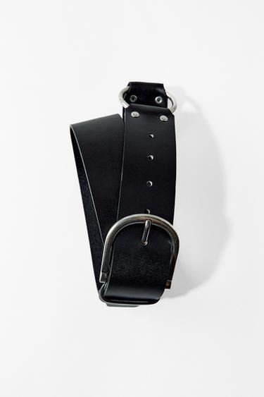 BŐRÖV GYŰRŰVEL – Fekete a ZARA-tól
