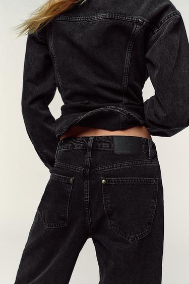 JEAN Z1975 CULOTTE TAILLE HAUTE - Noir de Zara - Image 3