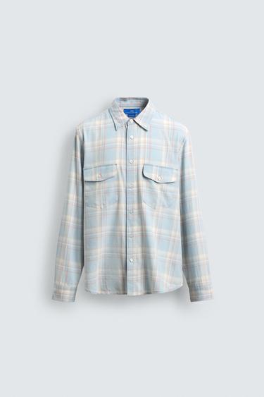 CAMISA DENIM LLEUGERA AARON LEVINE X ZARA - Blau clar de Zara