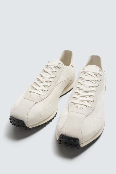 NYLON LIMITED EDITION TRAINERS - Bone White by Zara - Image 5