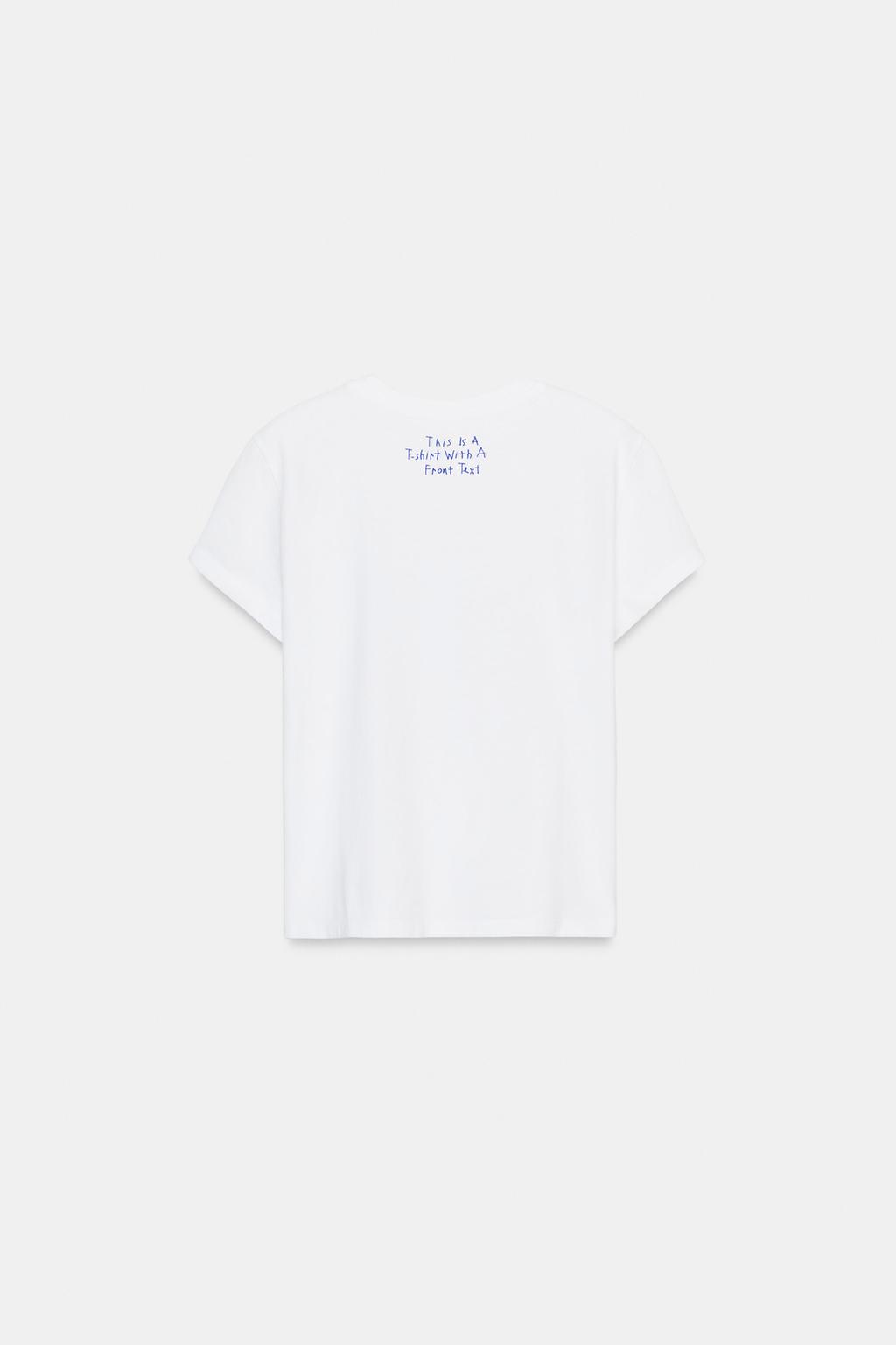 TEXT T-SHIRT - image 2