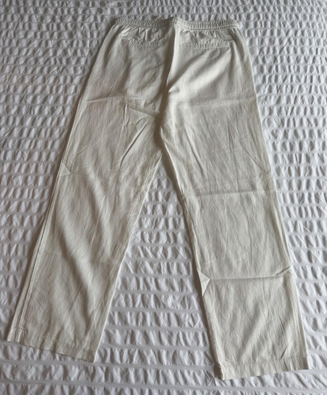 COTTON DRAWSTRING PANT - Image 2