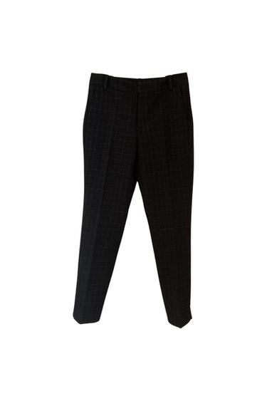 PANTALÓN CUADROS GRIS