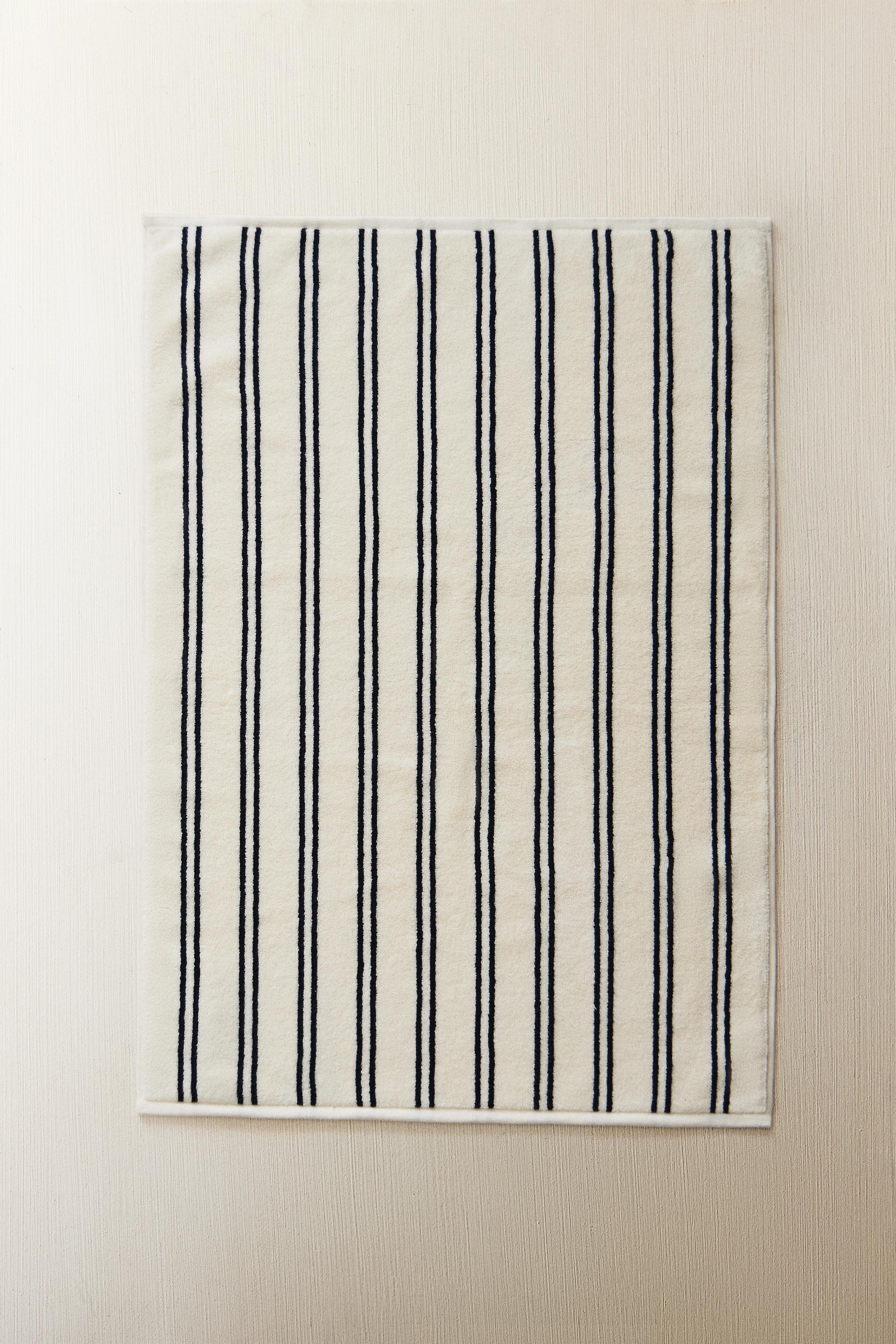 DOUBLE STRIPE BATH MAT