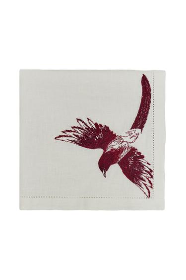 Zara THE SATURNALIA NAPKINS - Red
