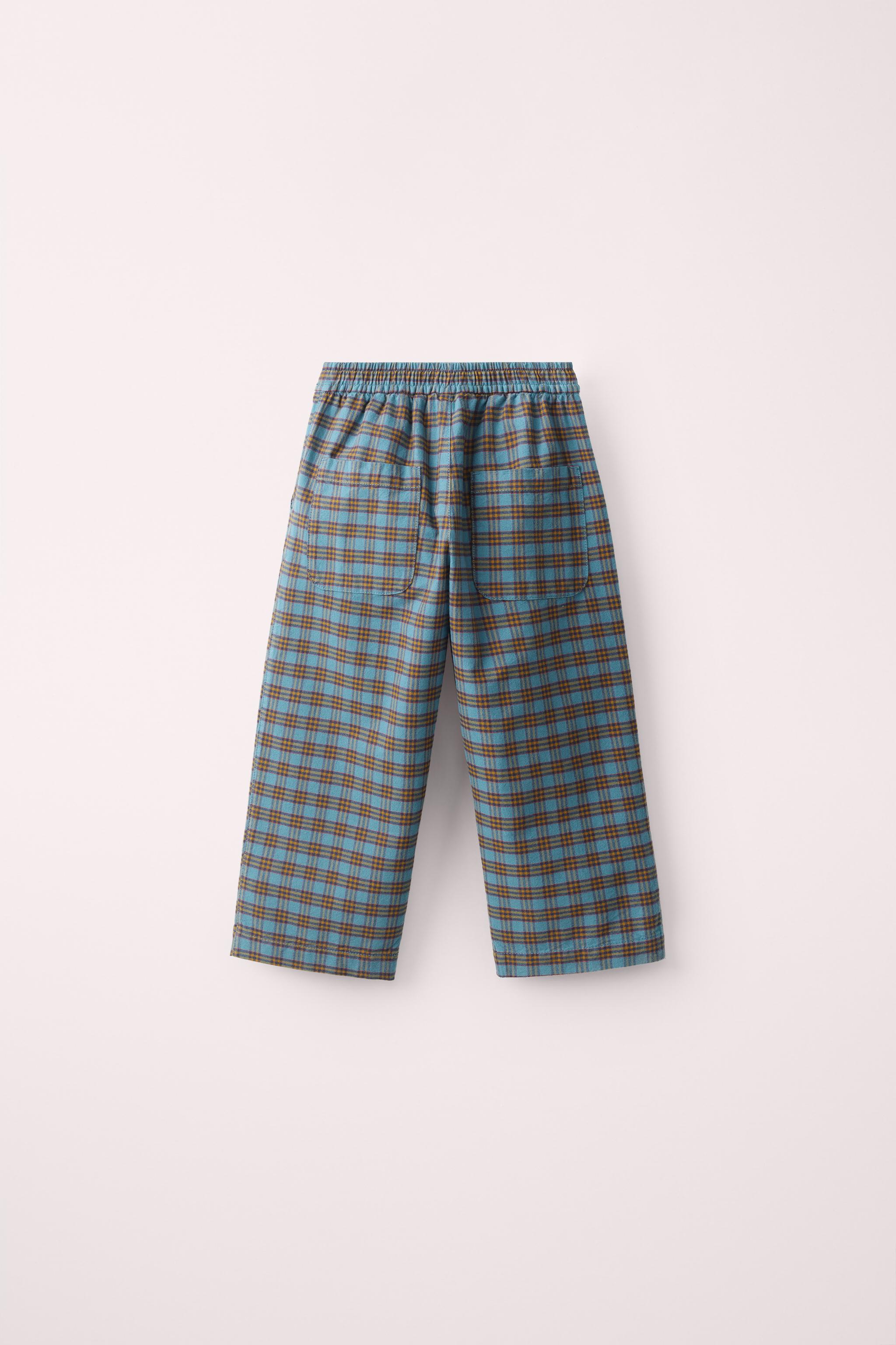 PANTALÓN ESTAMPADO CUADROS CREATED BY CARAMEL LONDON X ZARA