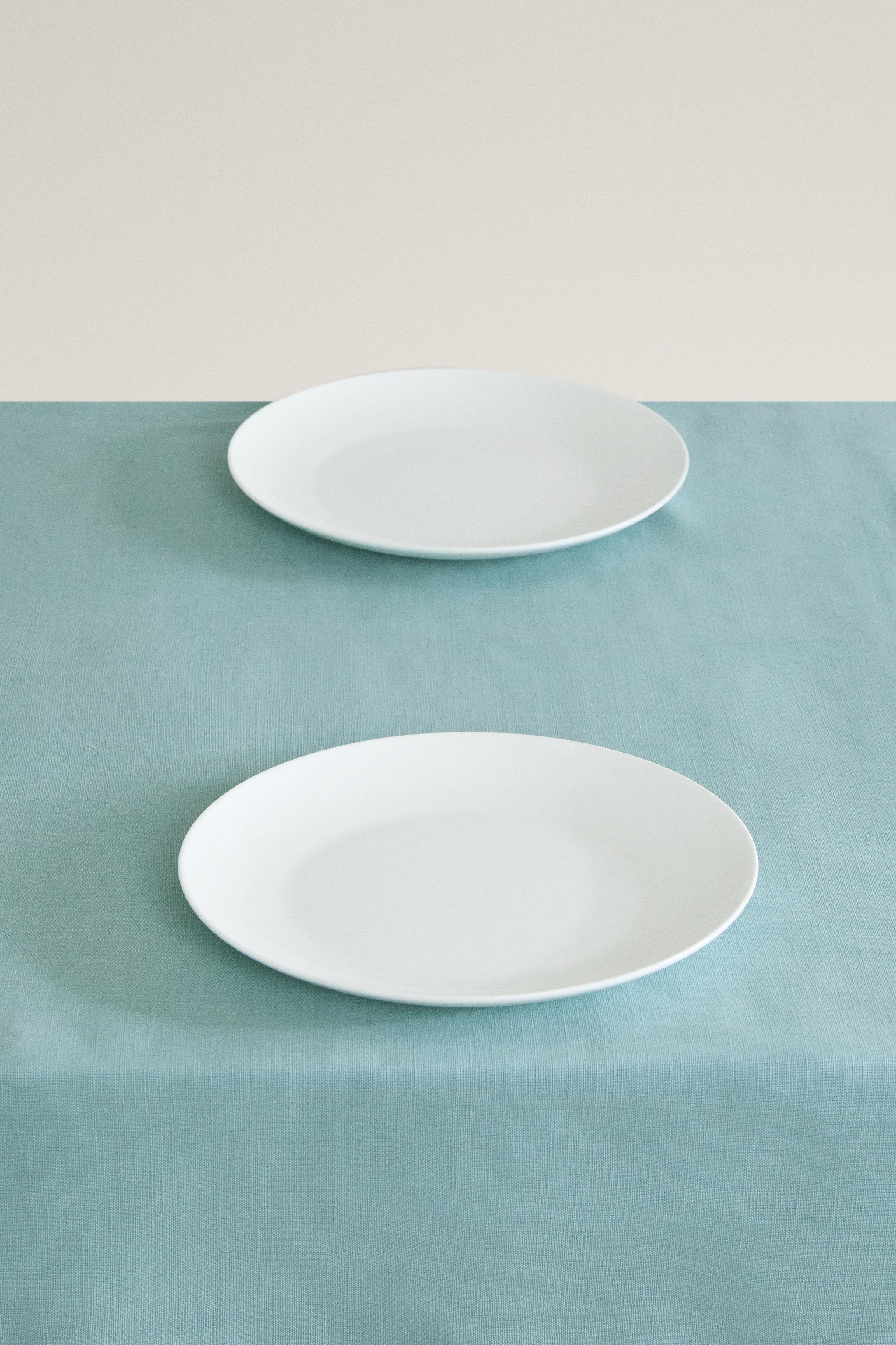 HEMSTITCHED COTTON TABLECLOTH