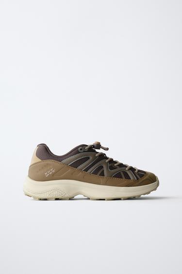HIKING TRAINERS - Brown by Zara