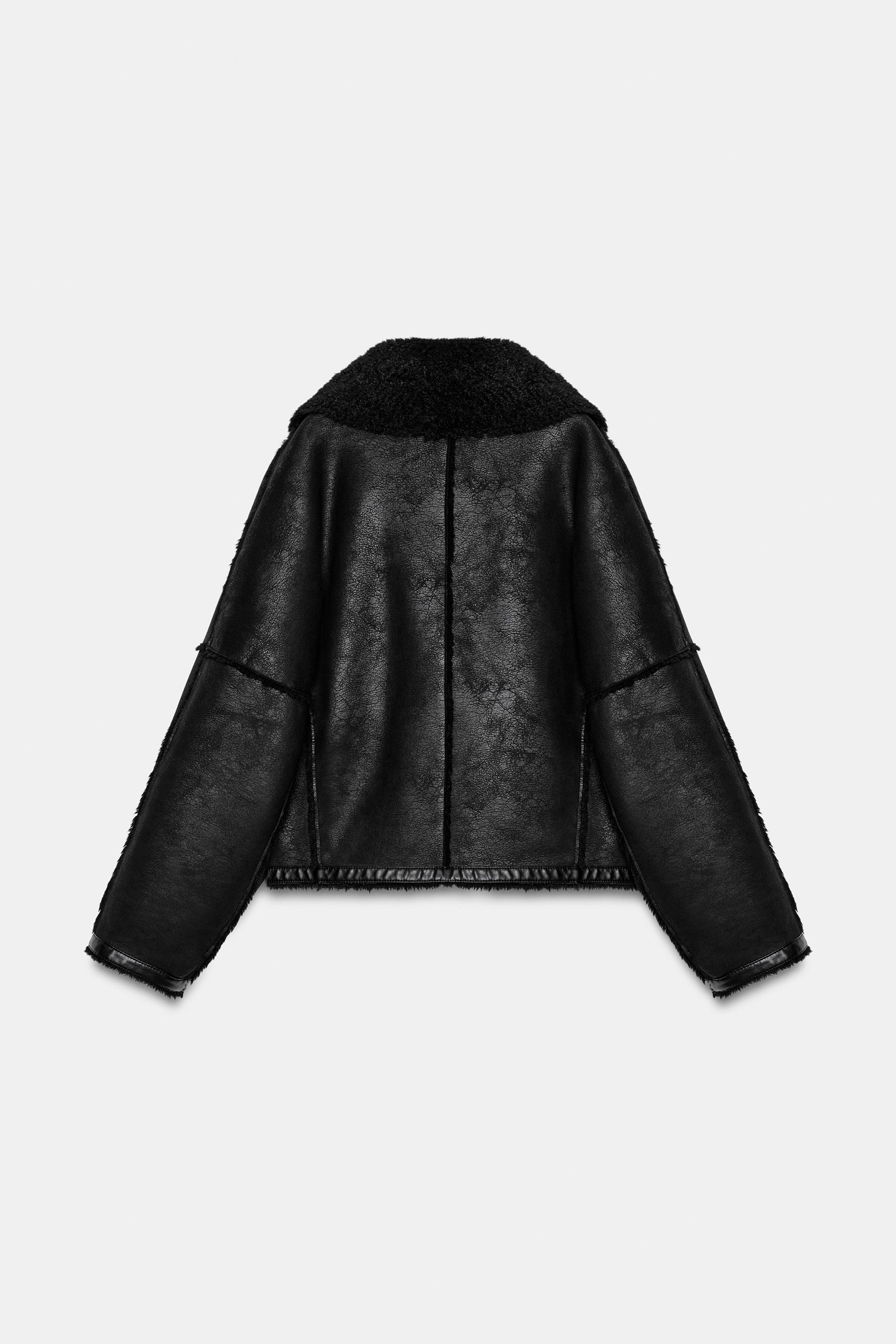 ZW COLLECTION FAUX FUR JACKET