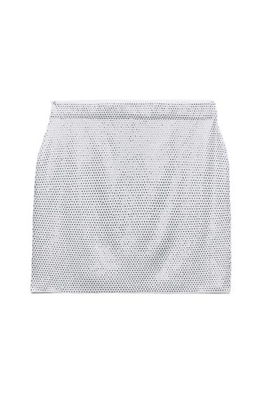 KNIT MINI SKIRT WITH RHINESTONES