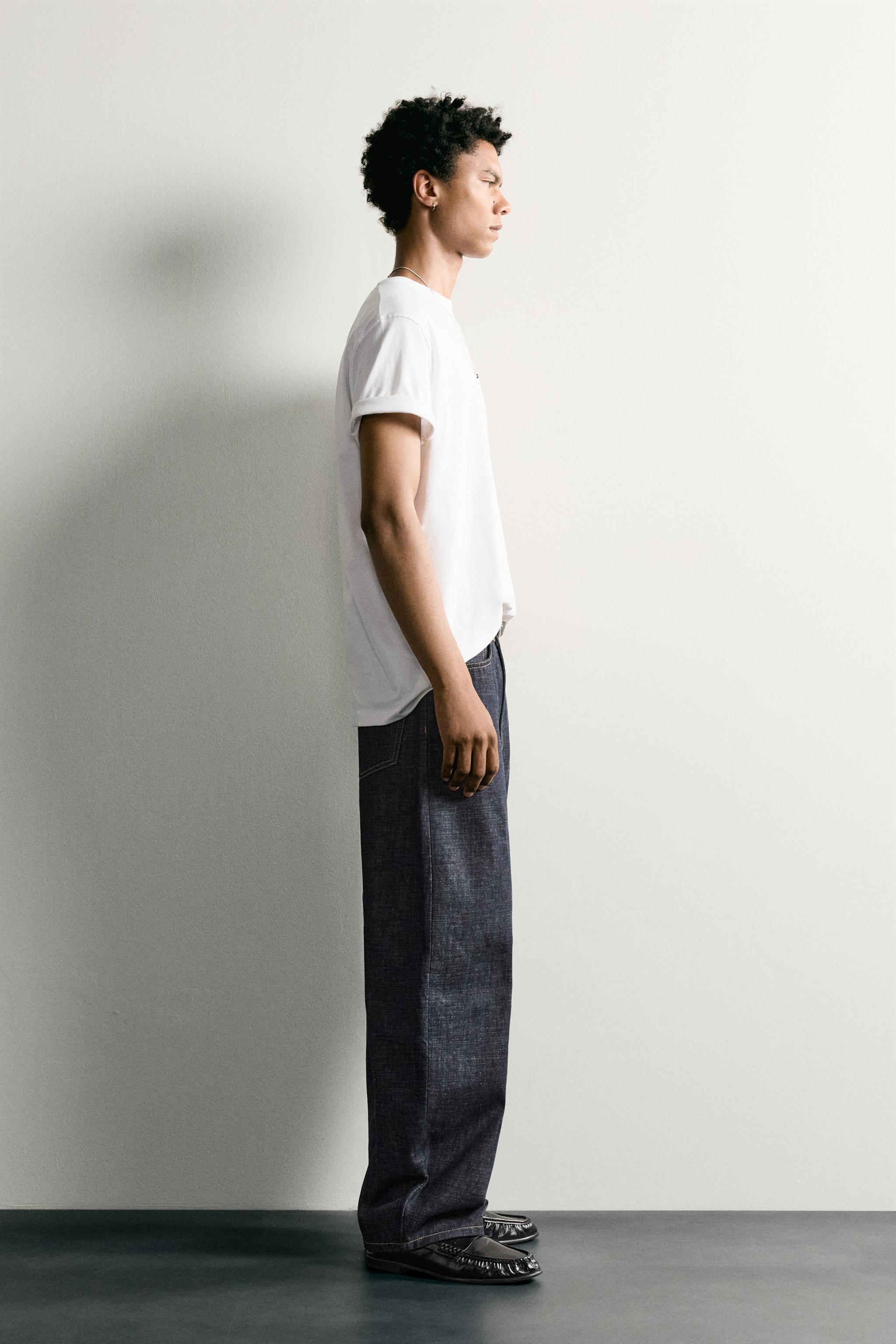 STRAIGHT BARREL FIT JEANS