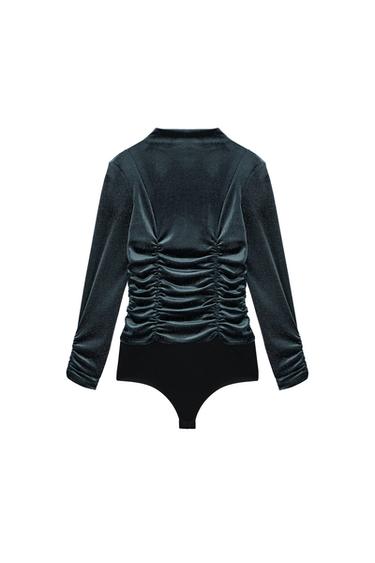 SPARKLY VELVET BODYSUIT