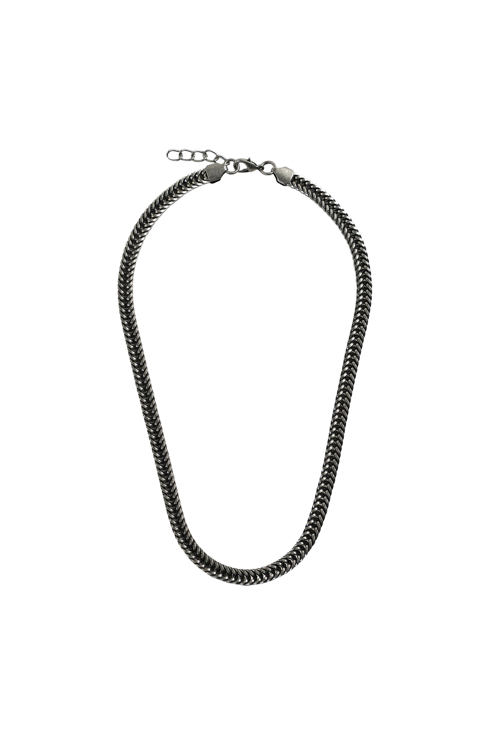 メタルチェーンリンクネックレス - シルバー | ZARA Japan / 日本