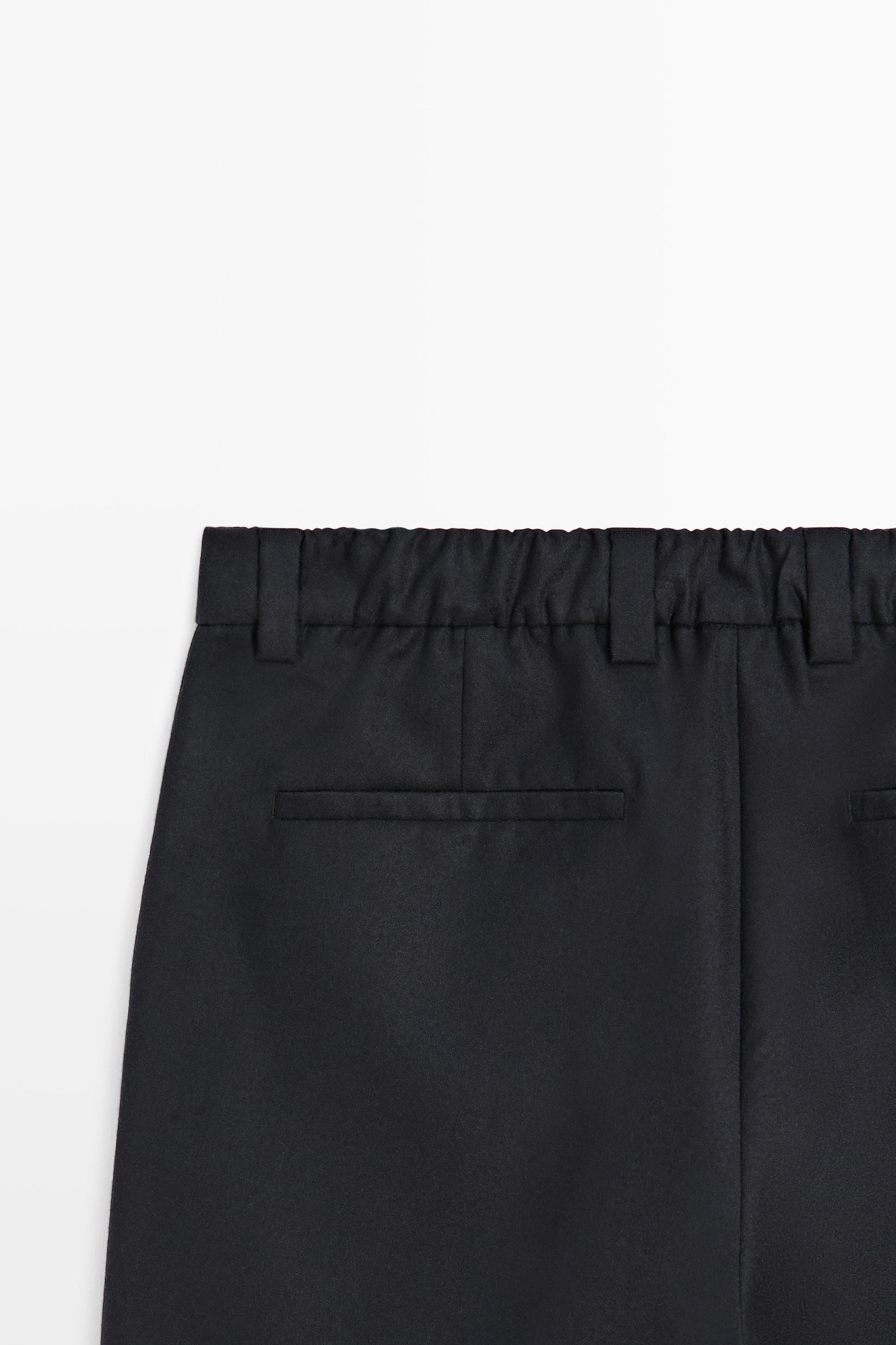 100% wool total look pants