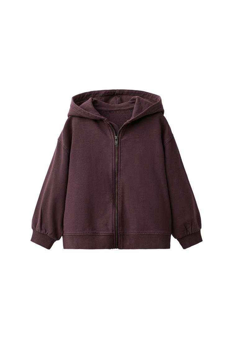SUDADERA CAPUCHA CREMALLERA