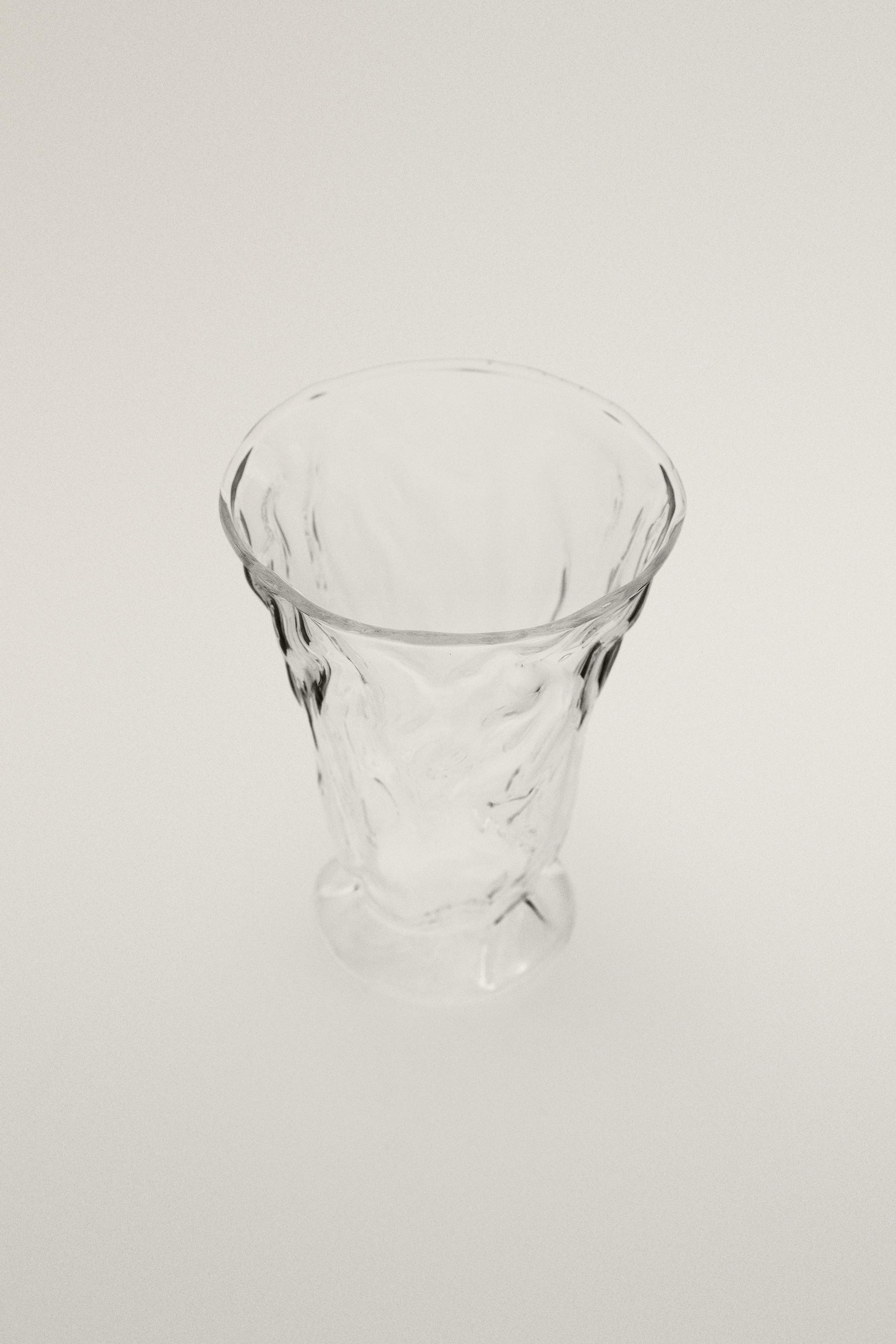 BOROSILICATE GLASS TOOTHBRUSH TUMBLER — Transparent