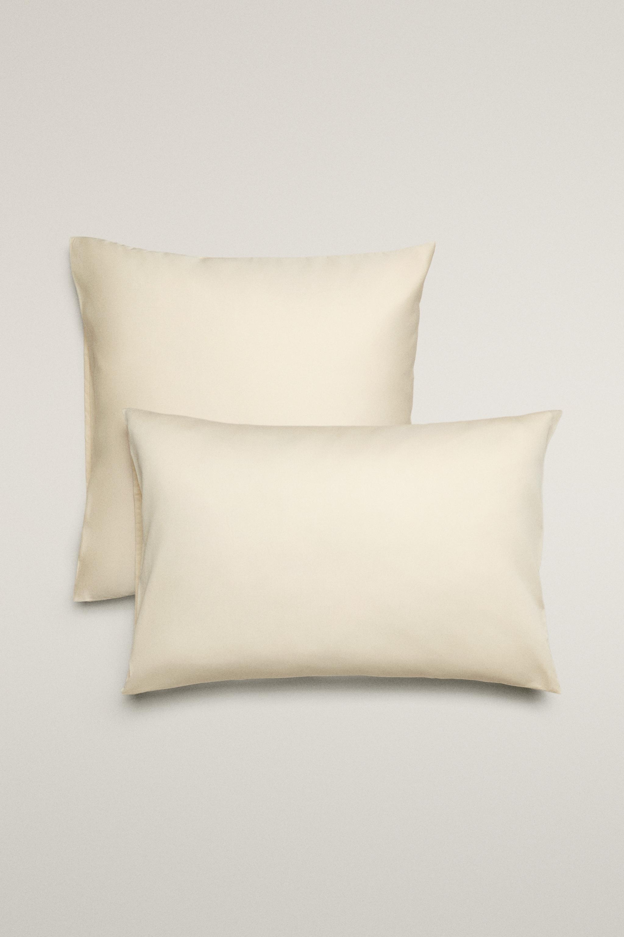SATEEN PILLOWCASE (1000 THREAD COUNT) — Cream