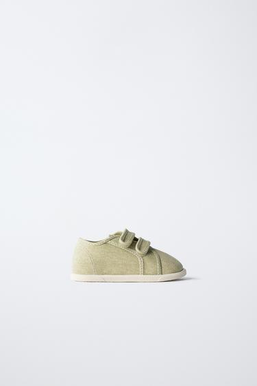 BAMBA TEXTIL - Verde de Zara