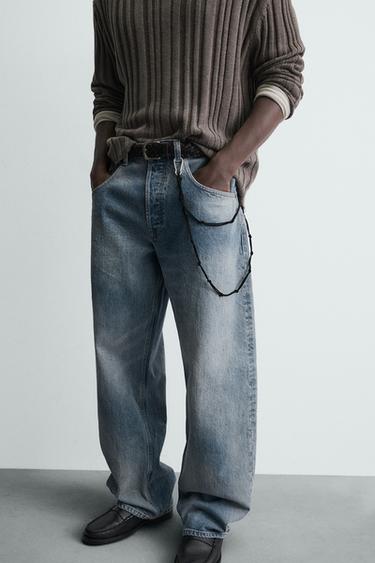 JEAN BAGGY FIT - Bleu / Indigo de Zara - Image 4