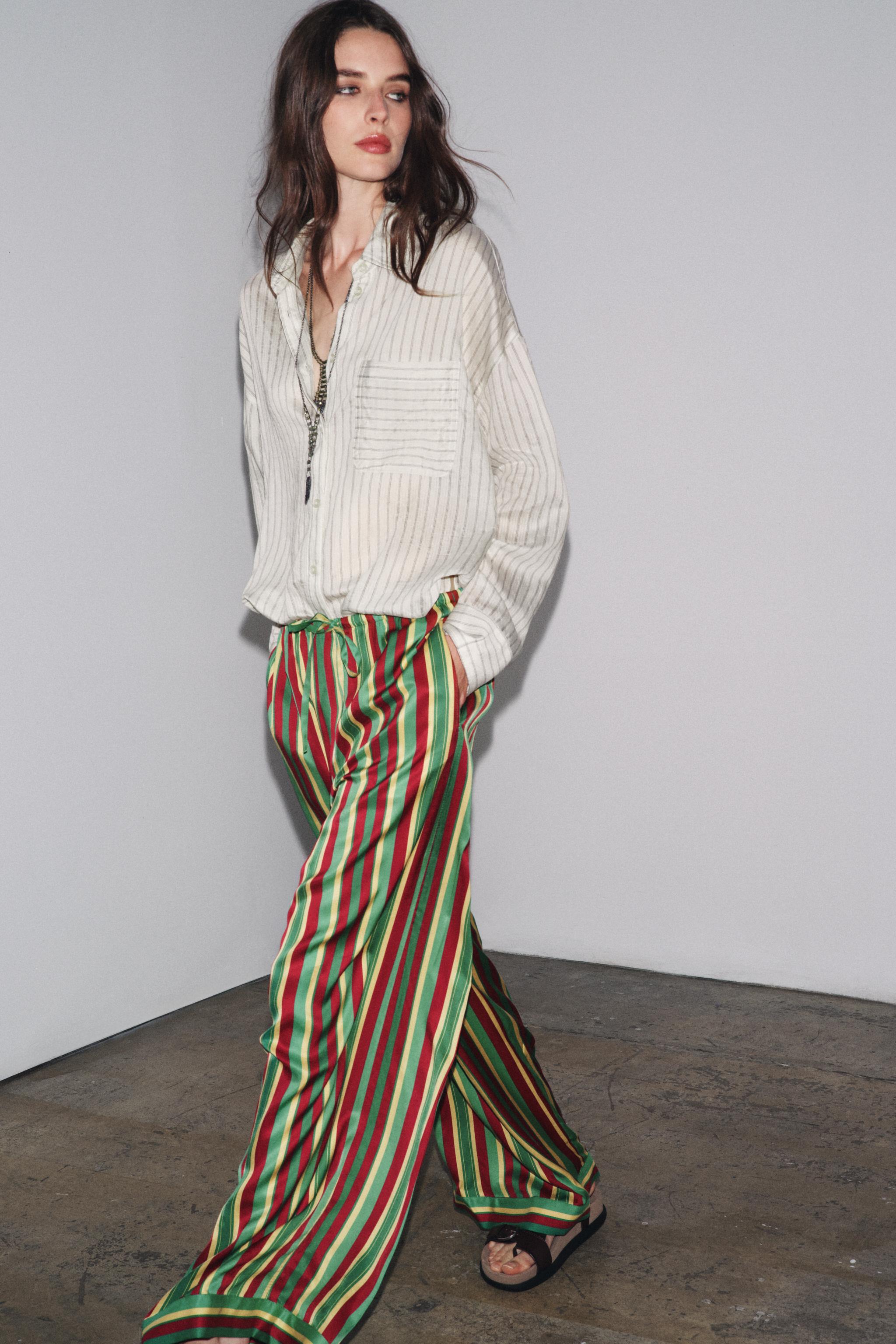 and wander | ZARA ベージュミッドライズパンツ S and wander | ZARA ベージュミッドライズパンツ S - メルカリ