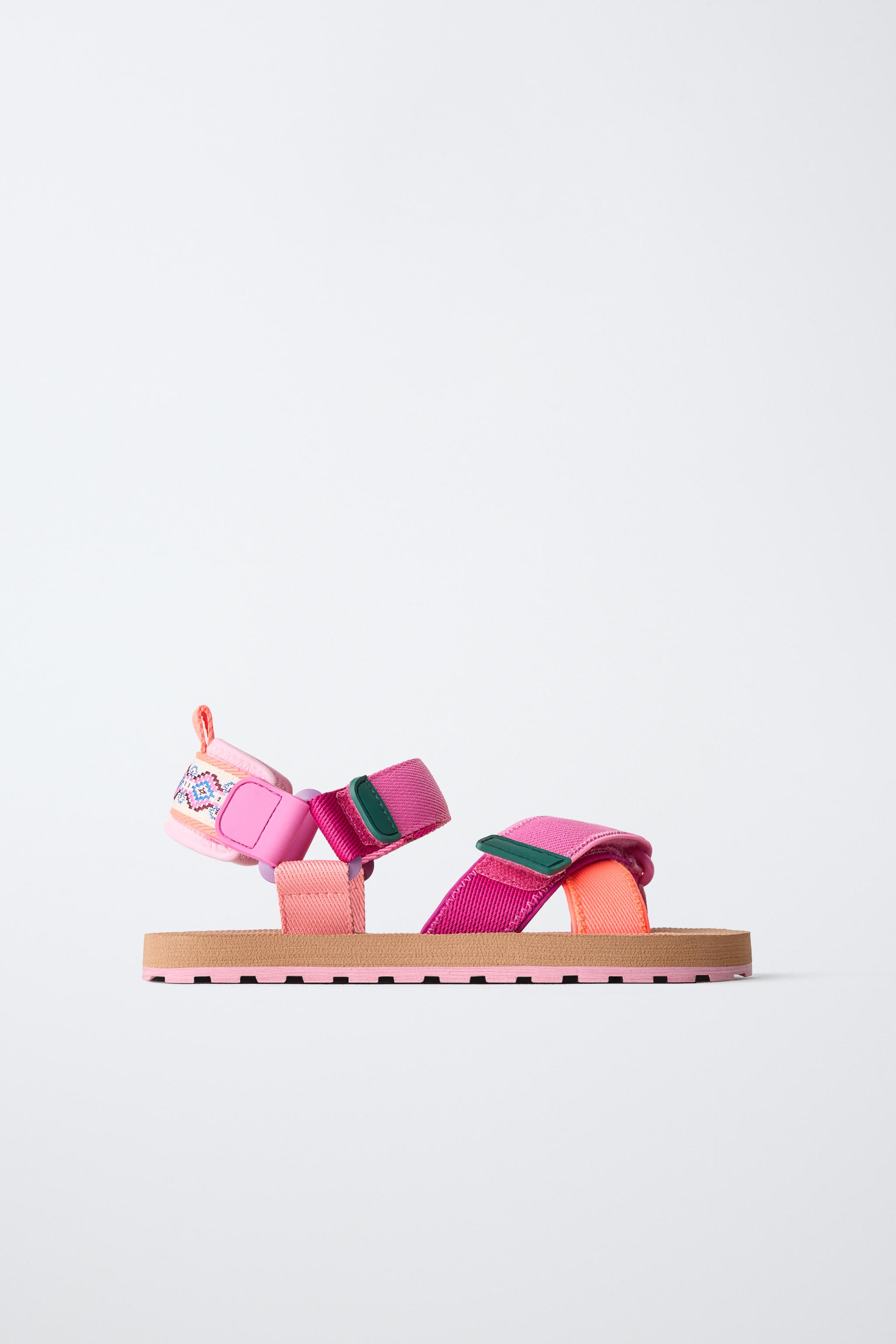 MULTICOLOR TECHNICAL SANDALS — Multi-color