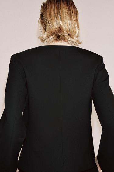 GIACCA BOTTONI ZW COLLECTION - Nero di Zara