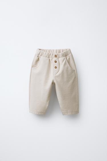 TWILL TROUSERS - Ice by Zara - Image 0