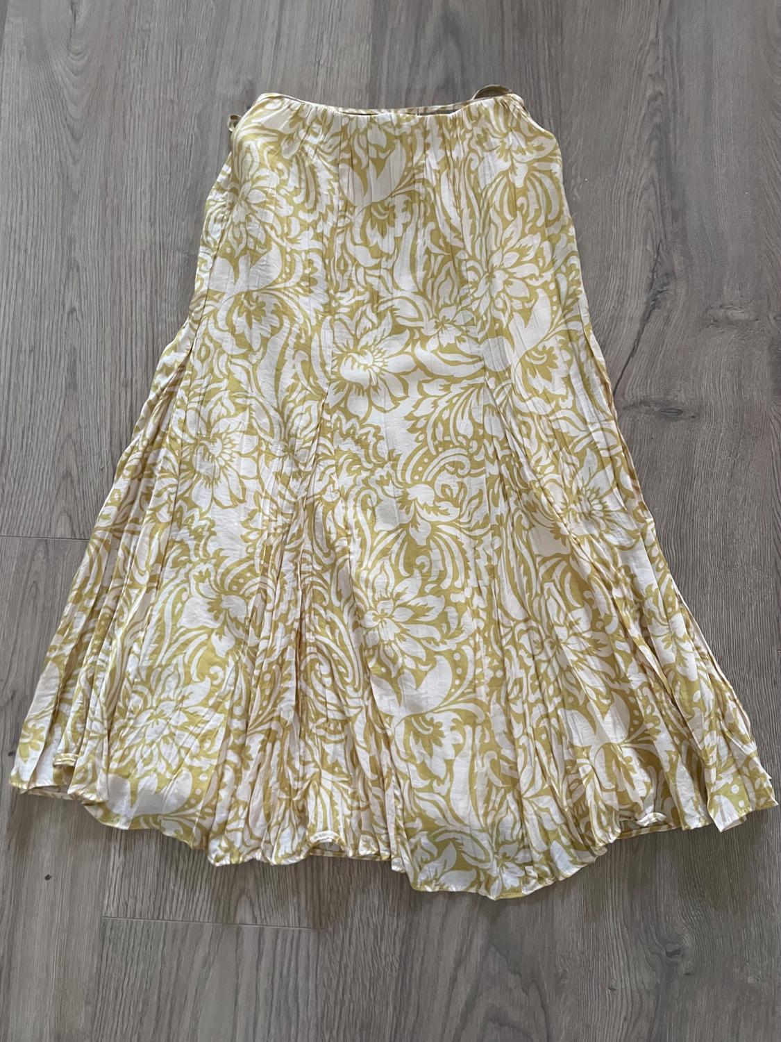 PRINTED MIDI SKIRT - Image 4