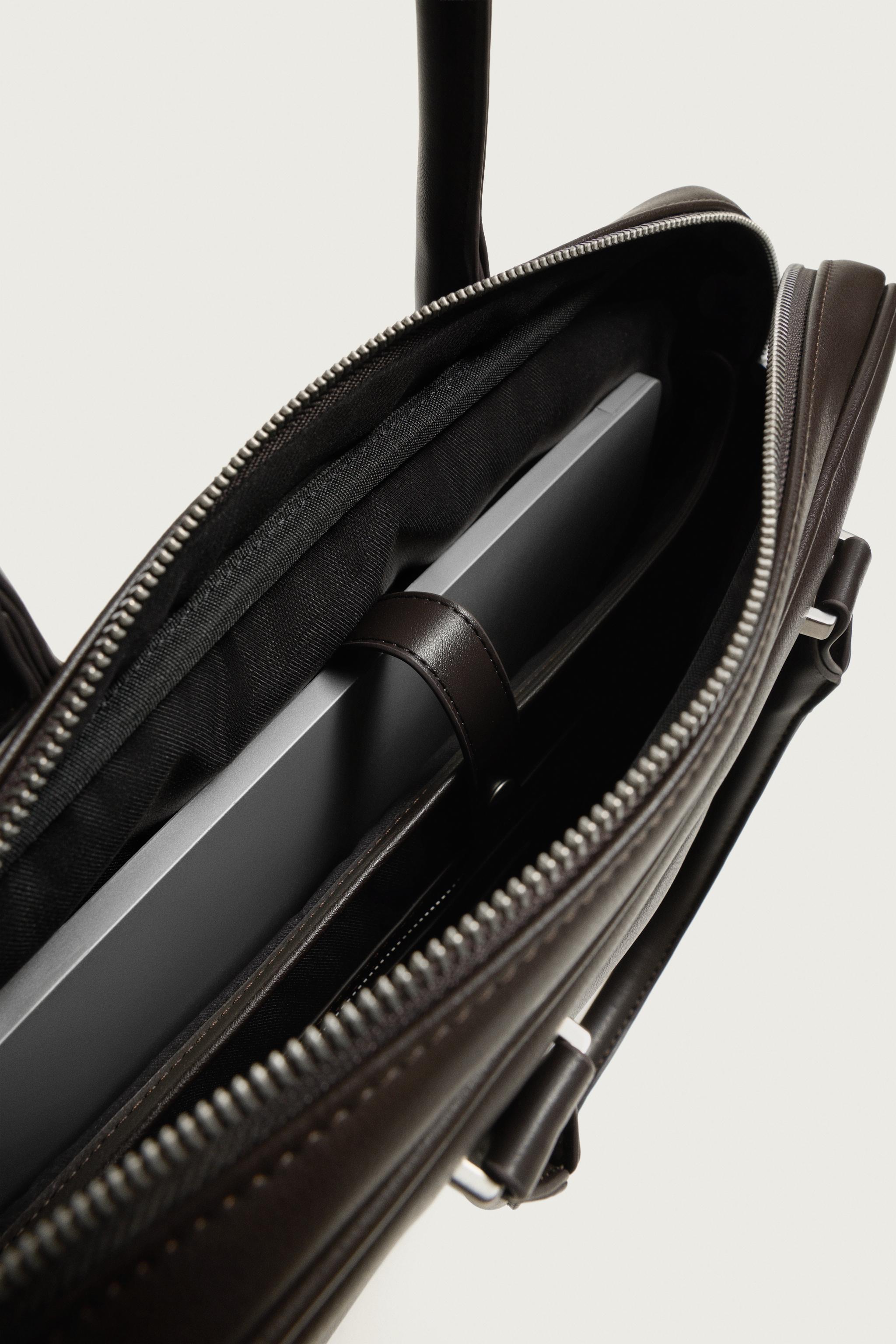 TEXTURED BRIEFCASE