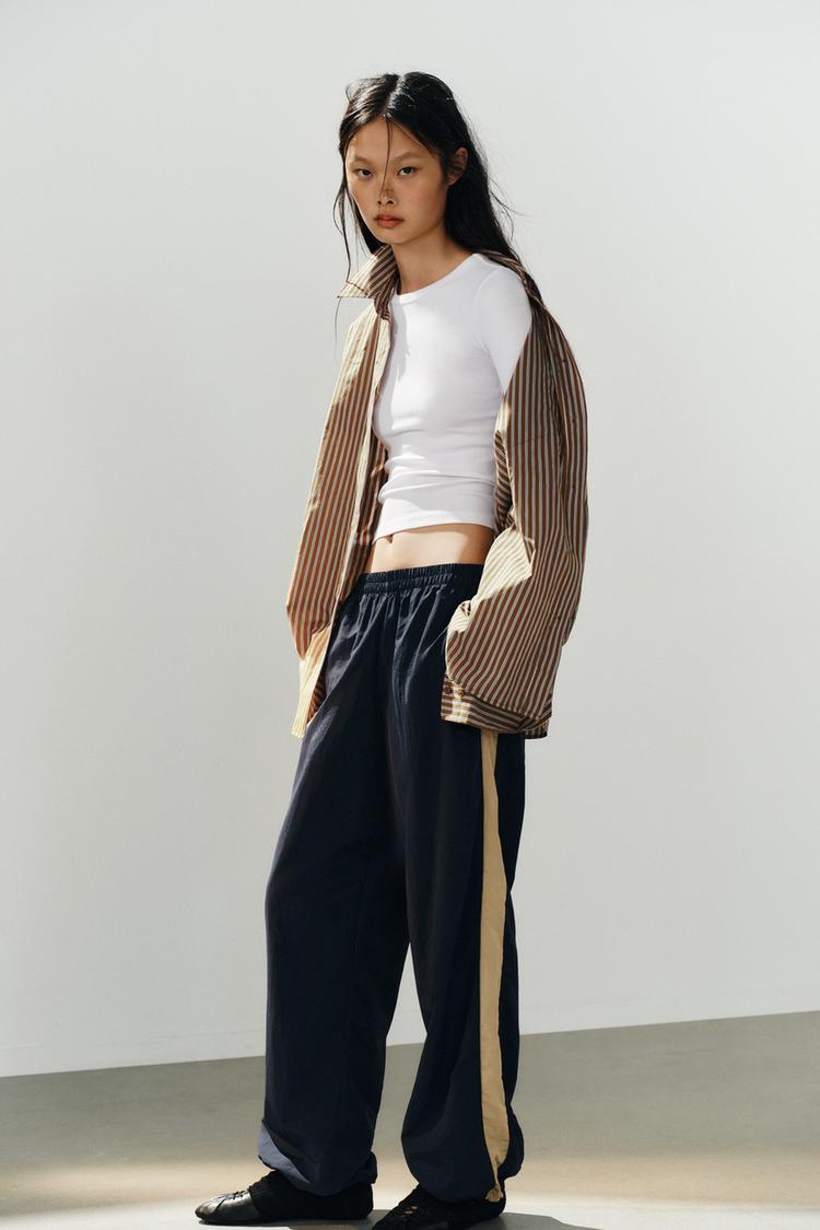COTTON LONG SLEEVE T-SHIRT