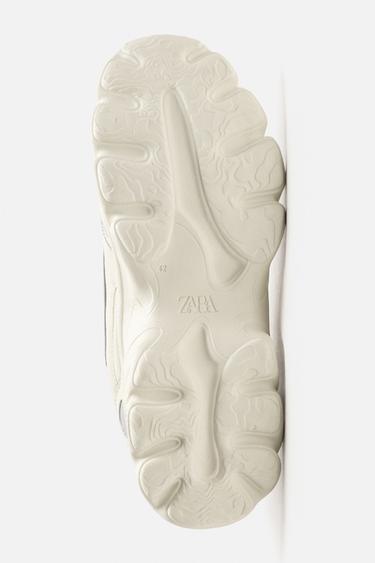 BASKET SEMELLE ÉPAISSE - Blanc de Zara - Image 4