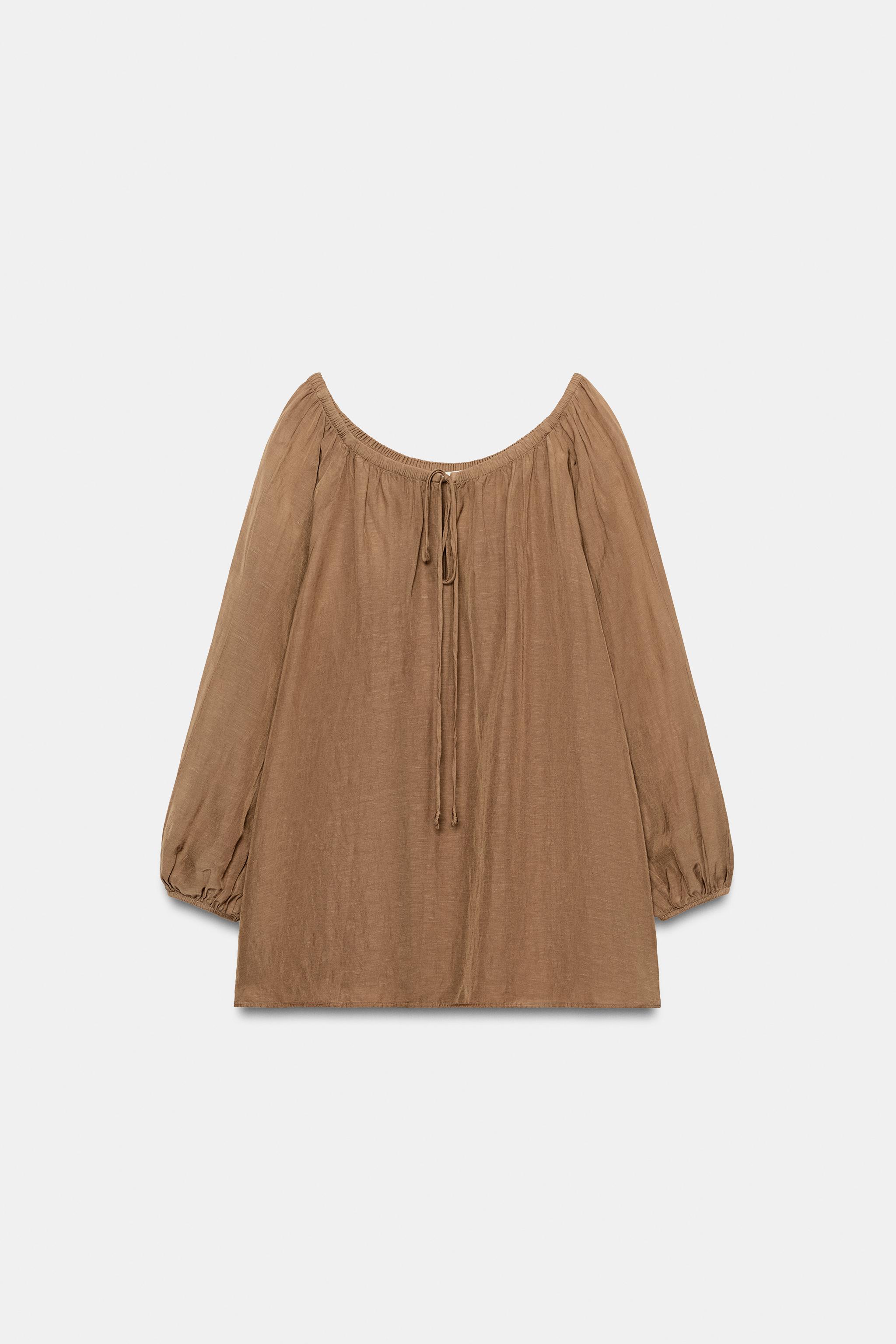 KETENLİ BLUZ ZW COLLECTION - Görsel 4
