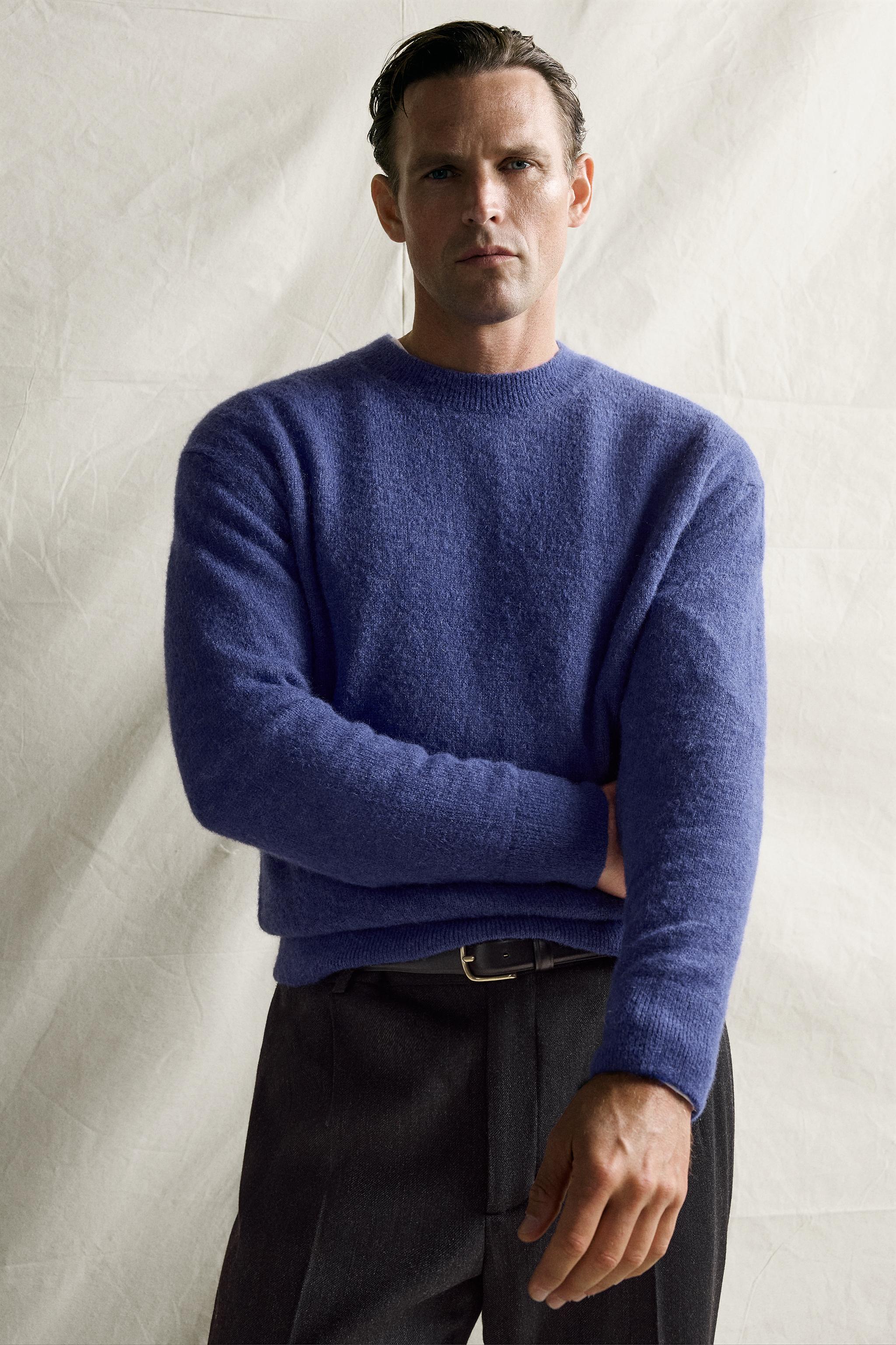 ALPACA BLEND REGULAR FIT SWEATER