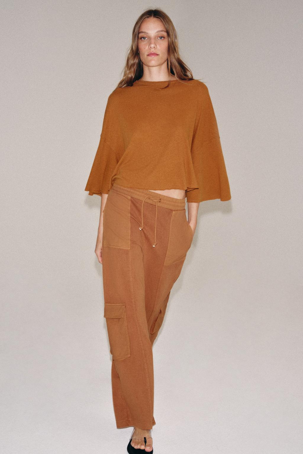 WASHED EFFECT CARGO PANTS