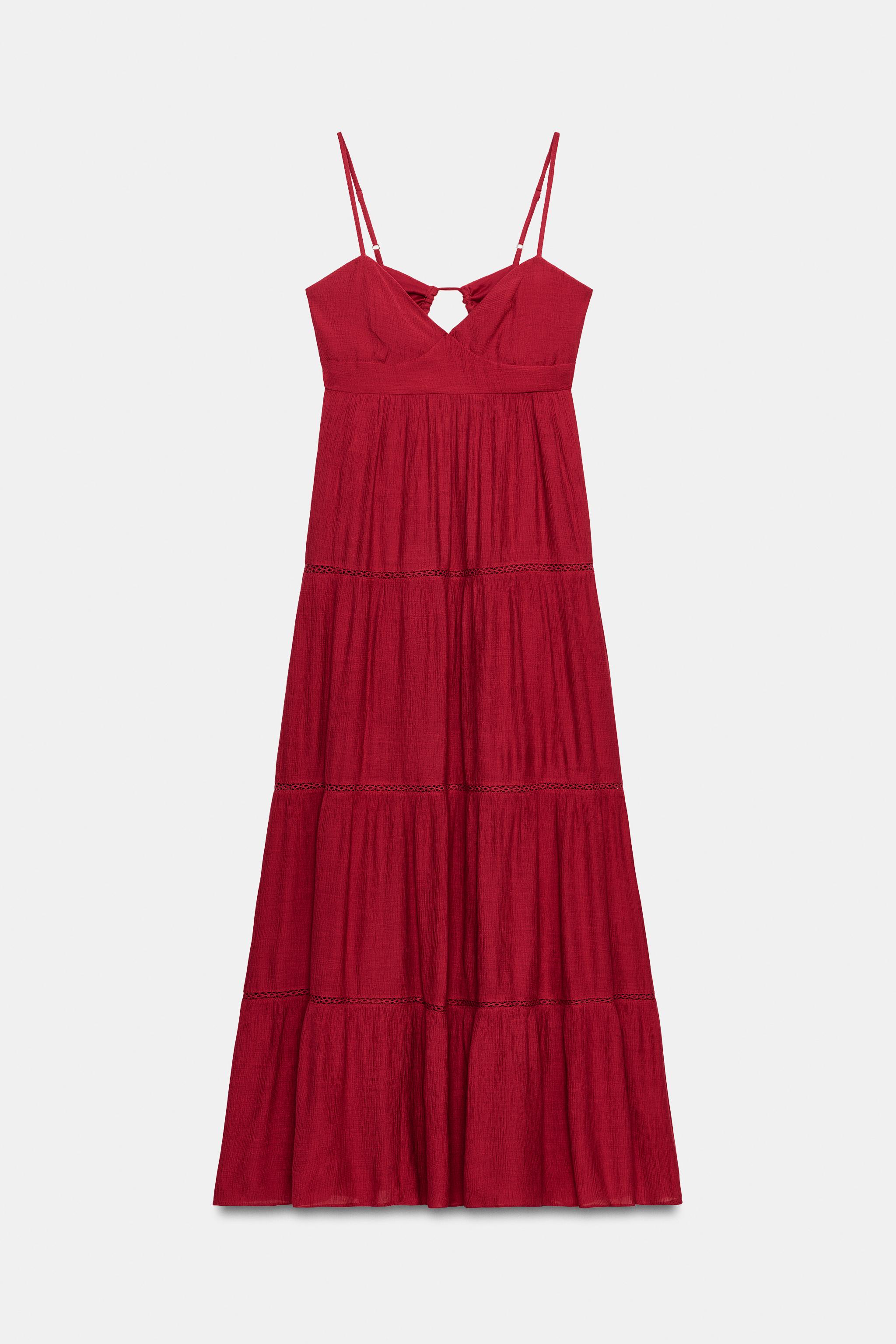 ROBE LONGUE À BRETELLES