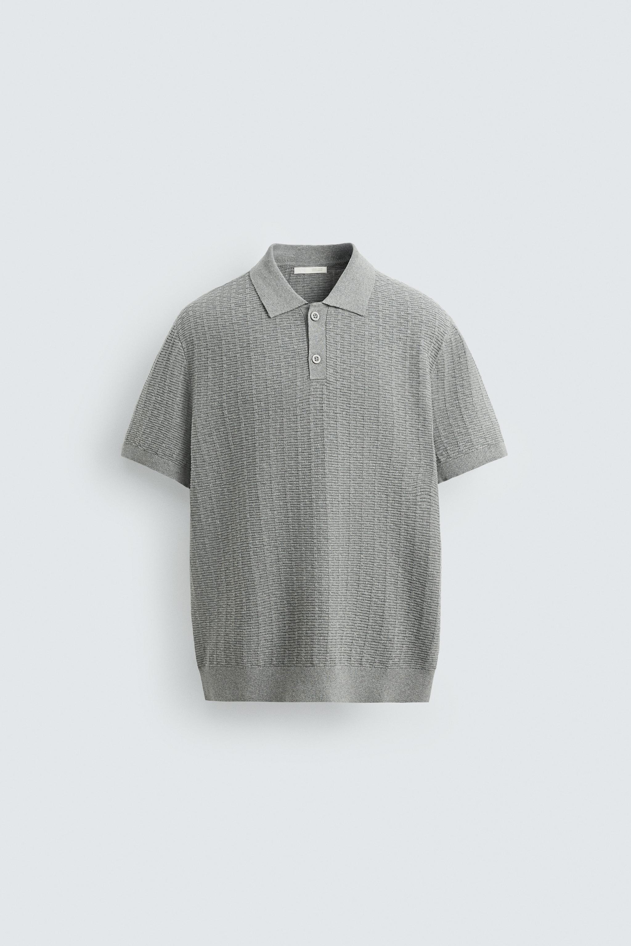 rimark style polo knit グレー RIM.ARK | Stylish polo knit (KNITWEAR ) |RIM.ARK ONLINE STORE