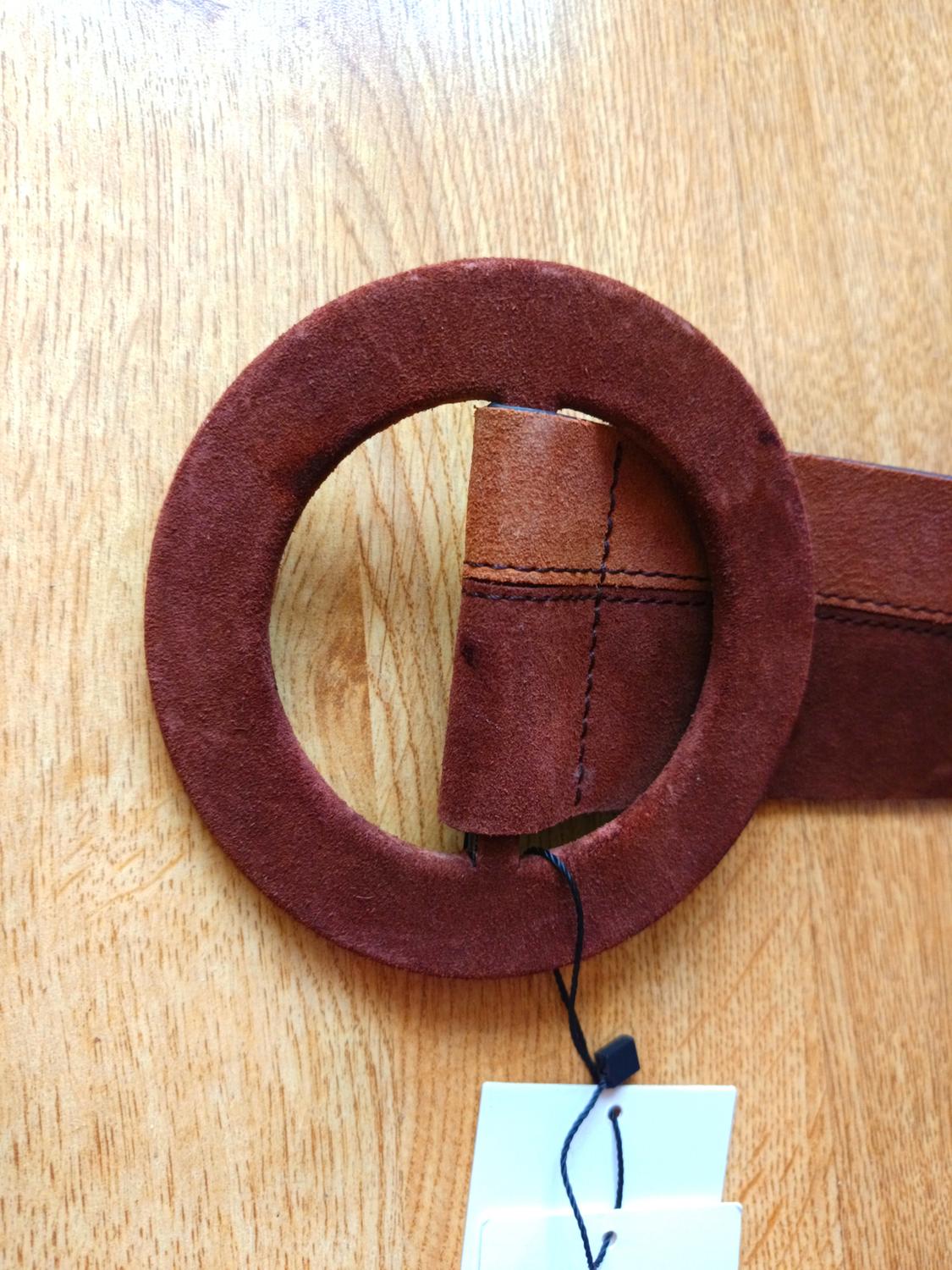 CONTRAST MAXI BUCKLE BELT - Image 3