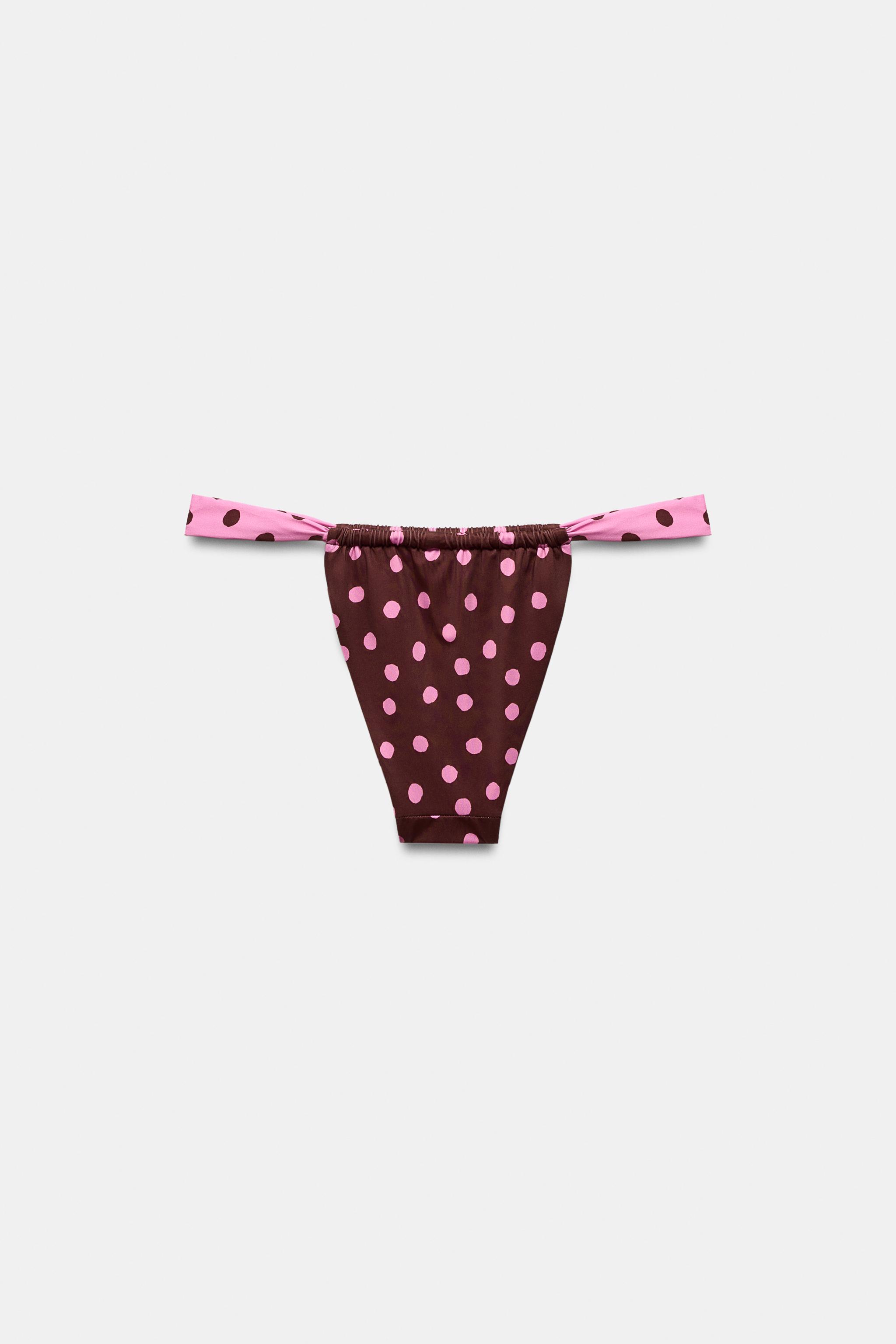 POLKA DOT BIKINI BOTTOMS